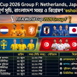 FIFA World Cup 2026 Group F: Netherlands, Japan, Sweden, Tunisia – পূর্ণ সূচি, বাংলাদেশ সময় ও বিশ্লেষণ