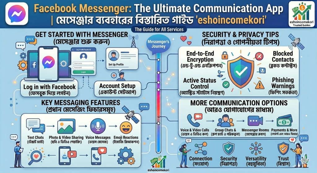 Facebook Messenger: The Ultimate Communication App মেসেঞ্জার ব্যবহারের বিস্তারিত গাইড