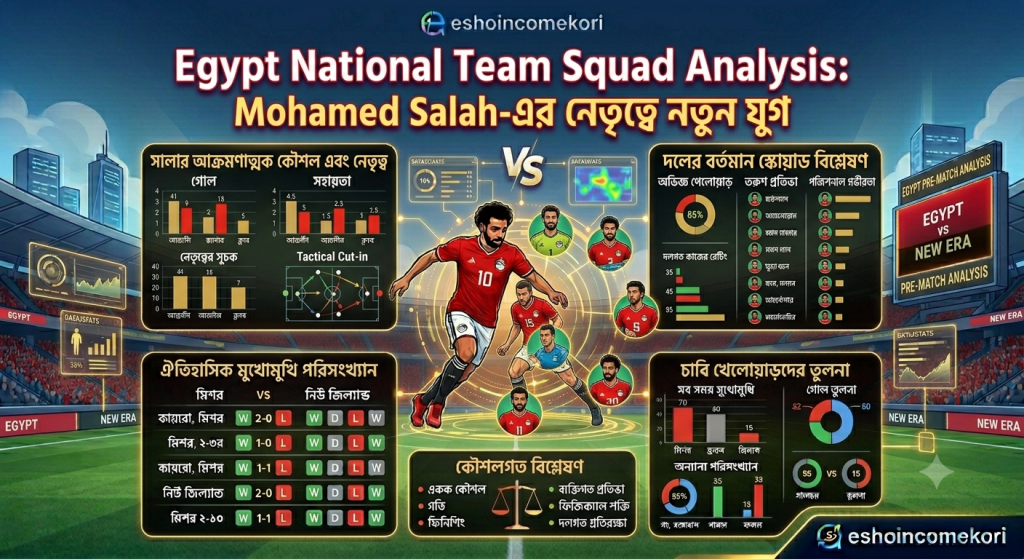 Egypt National Team Squad Analysis: Mohamed Salah-এর নেতৃত্বে নতুন যুগ