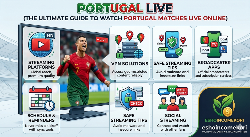 Portugal Live (The Ultimate Guide to Watch Portugal Matches Live Online)