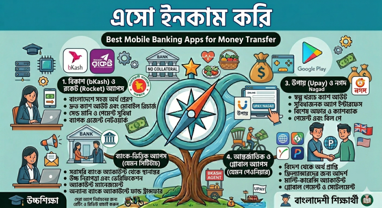 Best mobile banking apps for money transfer