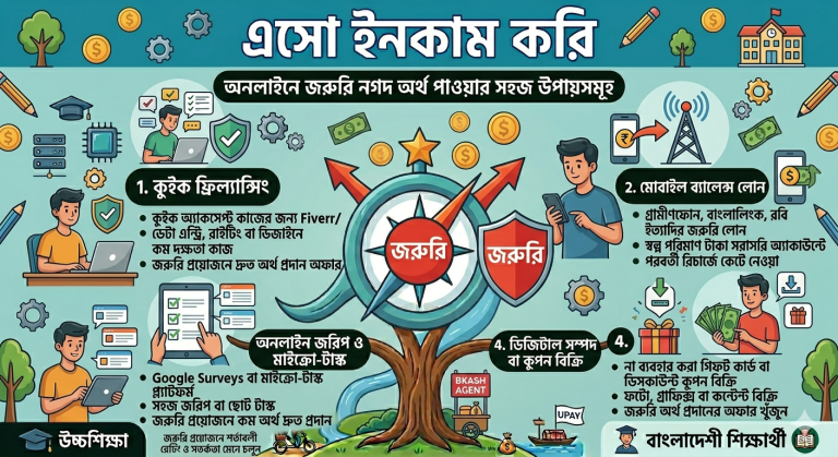 Easy ways to get emergency cash online