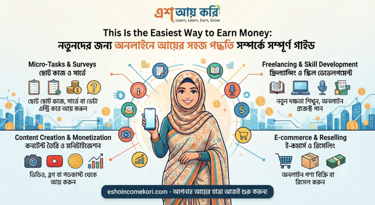 This Is the Easiest Way to Earn Money: নতুনদের জন্য অনলাইনে আয়ের সহজ পদ্ধতি সম্পর্কে সম্পূর্ণ গাইড