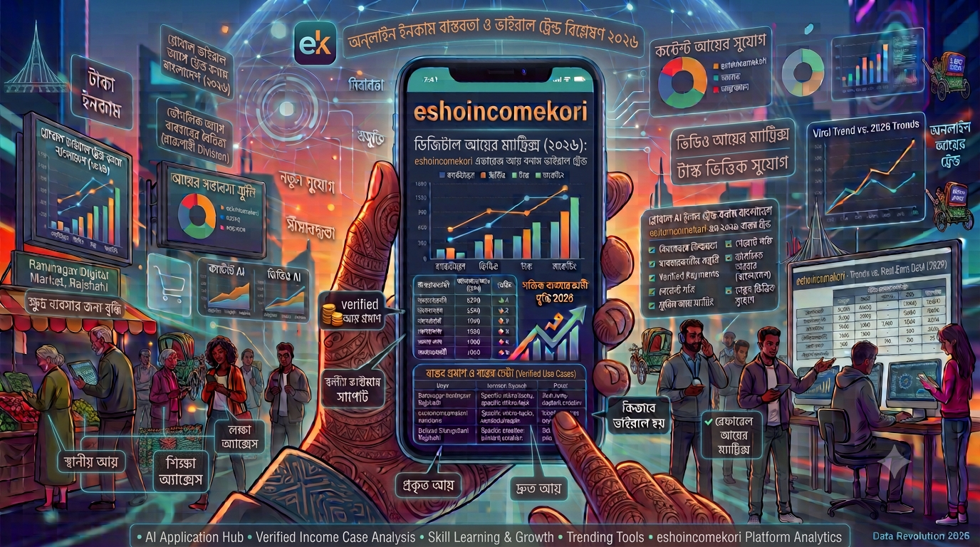 Internet income secrets revealed অনলাইন ইনকাম বাস্তবতা ও ভাইরাল ট্রেন্ড বিশ্লেষণ ২০২৬বর্তমানে ইন্টারনেটে একটি খুব জনপ্রিয় বাক্য দেখা যাচ্ছে Internet income secrets revealed এই ধরনের কনটেন্ট সাধারণত এমন অনলাইন ইনকাম পদ্ধতিকে বোঝায় যেগুলোকে “গোপন” বা “কম জানা” উপায় হিসেবে উপস্থাপন করা হয় এবং বলা হয় এই সিক্রেট ব্যবহার করে সহজে ঘরে বসে টাকা আয় করা সম্ভব