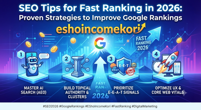 SEO Tips for Fast Ranking in 2026: Proven Strategies to Improve Google Rankings