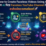 How to Create Faceless Videos Using AI: ২০২৬ সালে AI দিয়ে Faceless YouTube Channel তৈরির গাইড