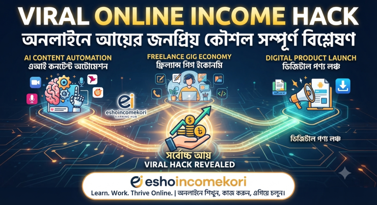 Viral Online Income Hack | অনলাইনে আয়ের জনপ্রিয় কৌশল সম্পূর্ণ বিশ্লেষণ