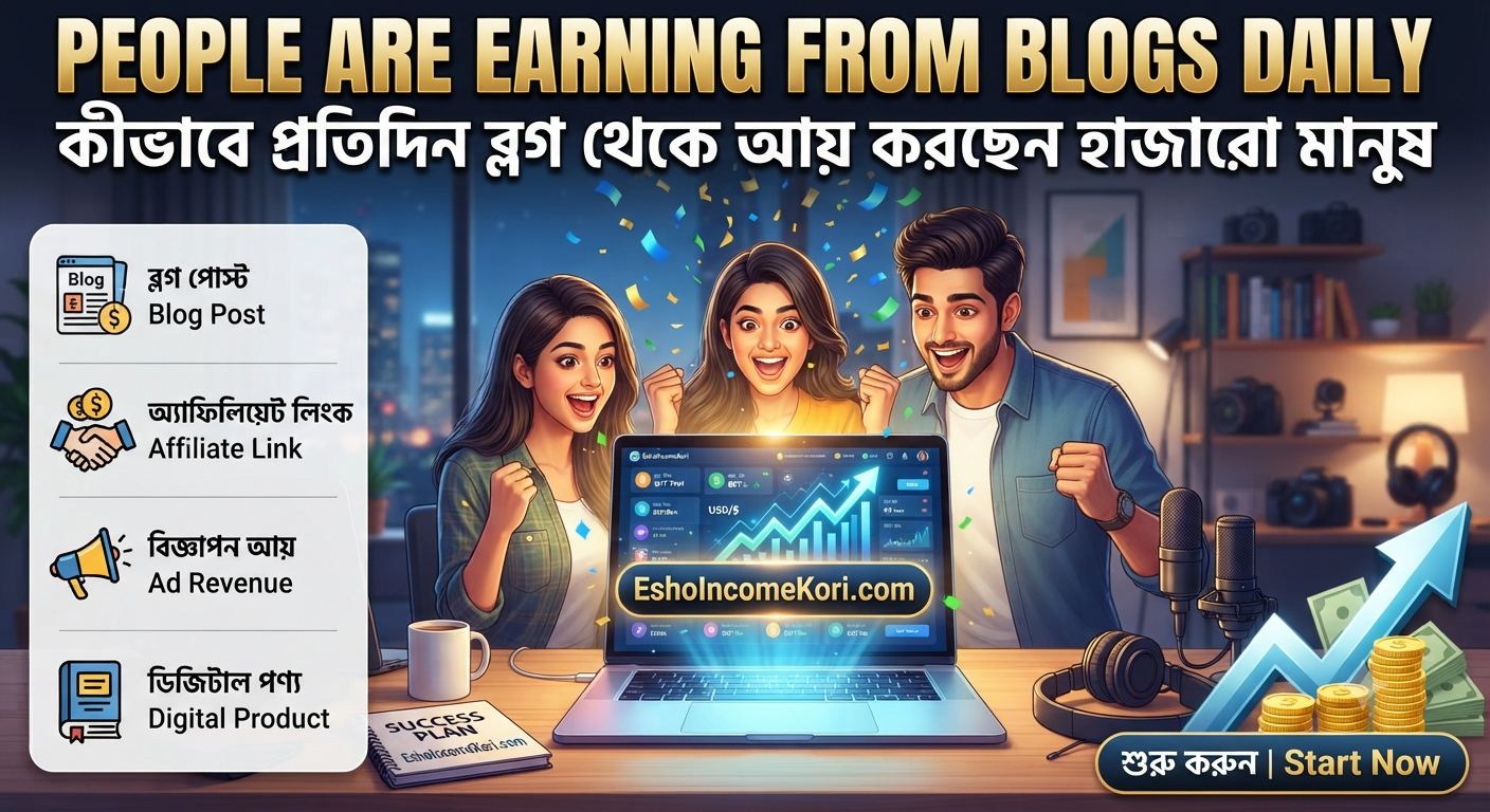 People Are Earning from Blogs Daily: কীভাবে প্রতিদিন ব্লগ থেকে আয় করছেন হাজারো মানুষ