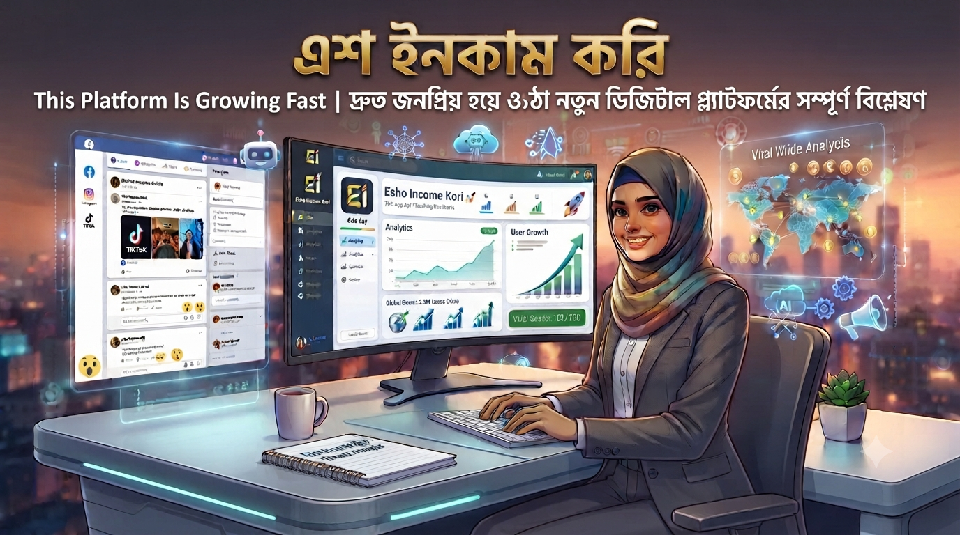 This Platform Is Growing Fast | দ্রুত জনপ্রিয় হয়ে ওঠা নতুন ডিজিটাল প্ল্যাটফর্মের সম্পূর্ণ বিশ্লেষণ