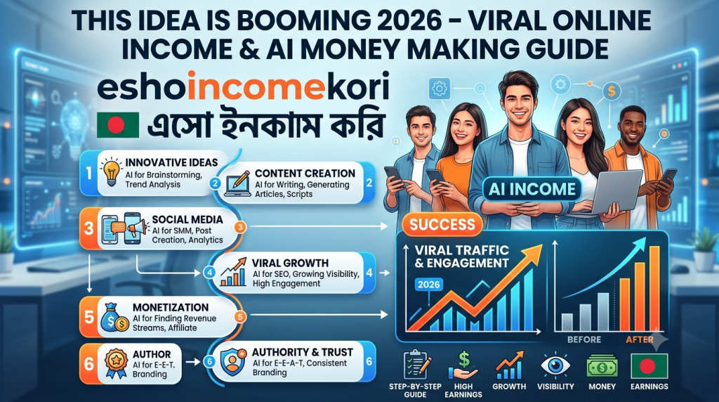 This Idea is Booming 2026 – Viral Online Income & AI Money Making Guide