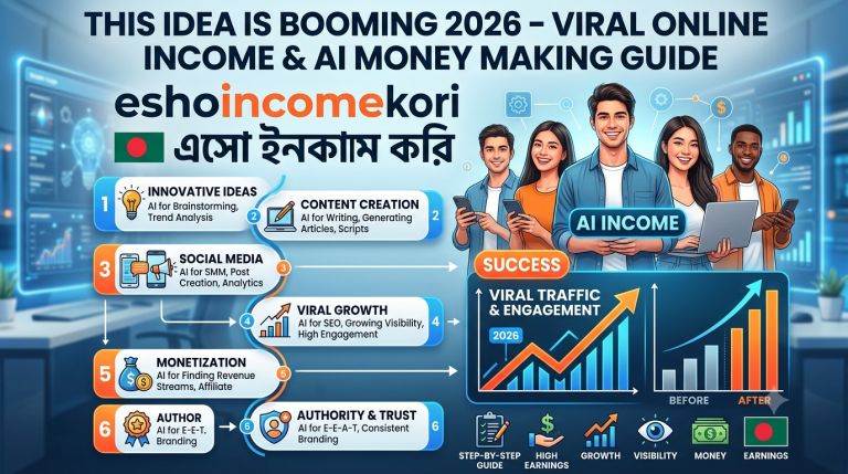 This Idea is Booming 2026 – Viral Online Income & AI Money Making Guide