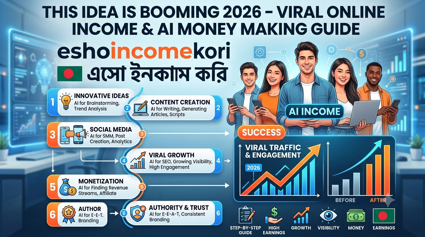 This Idea is Booming 2026 – Viral Online Income & AI Money Making Guide