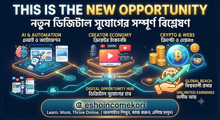 This Is The New Opportunity | নতুন ডিজিটাল সুযোগের সম্পূর্ণ বিশ্লেষণ