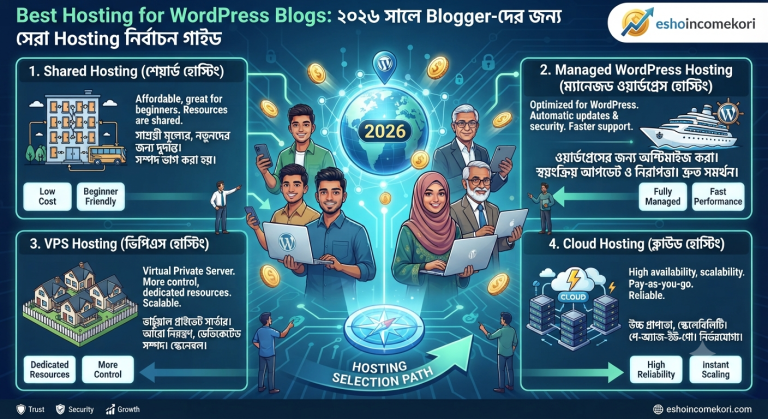 Best Hosting for WordPress Blogs: ২০২৬ সালে Blogger-দের জন্য সেরা Hosting নির্বাচন গাইড