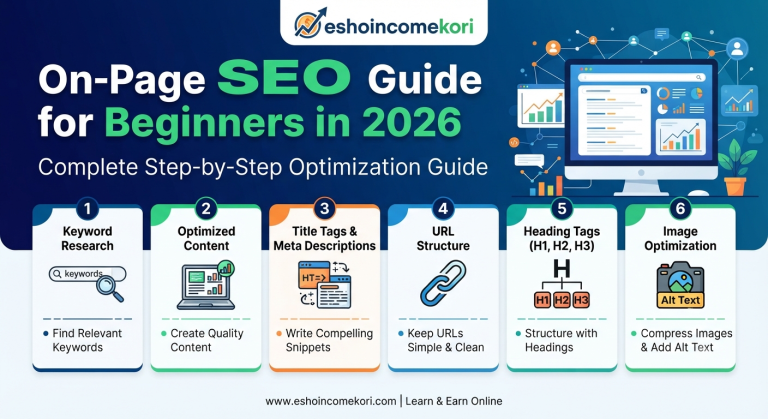 On-Page SEO Guide for Beginners in 2026: Complete Step-by-Step Optimization Guide