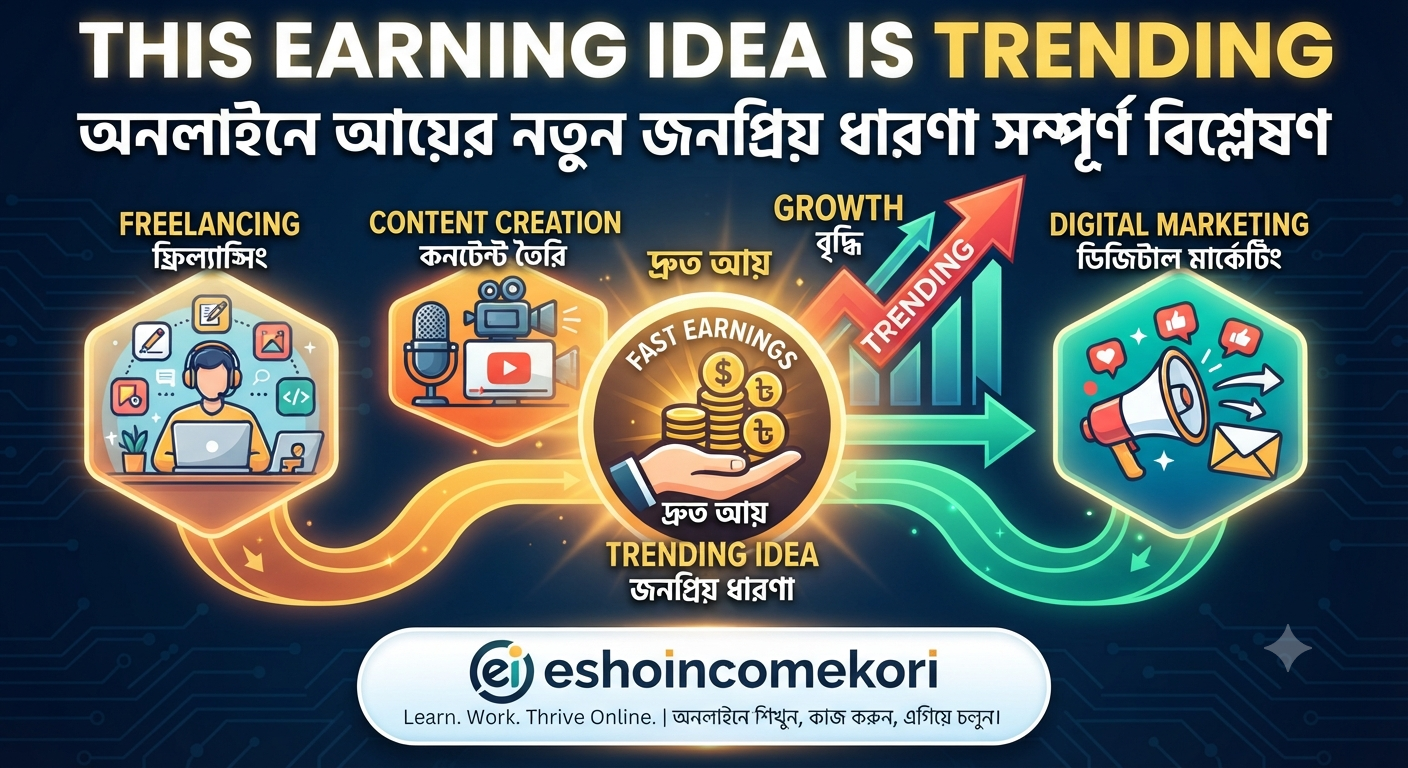 This Earning Idea Is Trending | অনলাইনে আয়ের নতুন জনপ্রিয় ধারণা সম্পূর্ণ বিশ্লেষণ