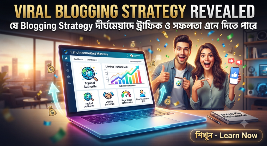 Viral Blogging Strategy Revealed: যে Blogging Strategy দীর্ঘমেয়াদে ট্রাফিক ও সফলতা এনে দিতে পারে