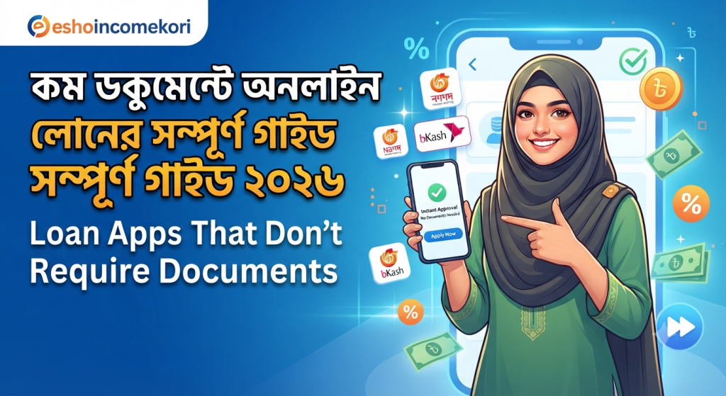 Loan Apps That Don’t Require Documents – কম ডকুমেন্টে অনলাইন লোনের সম্পূর্ণ গাইড ২০২৬
