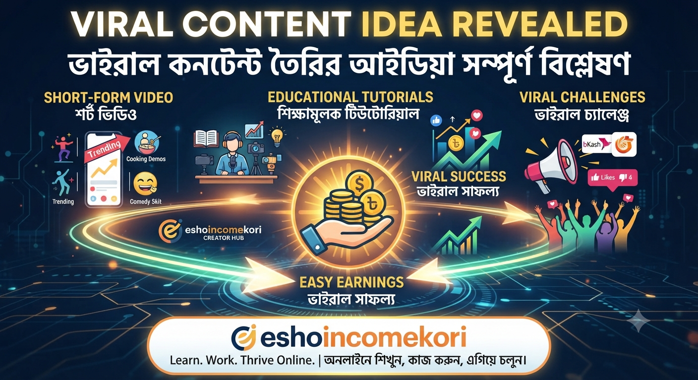 Viral Content Idea Revealed | ভাইরাল কনটেন্ট তৈরির আইডিয়া সম্পূর্ণ বিশ্লেষণ
