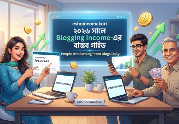 People Are Earning From Blogs Daily: ২০২৬ সালে Blogging Income-এর বাস্তব গাইড