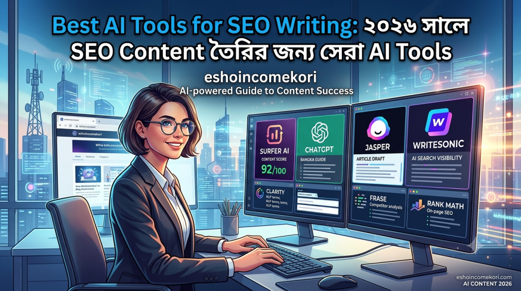 Best AI Tools for SEO Writing: ২০২৬ সালে SEO Content তৈরির জন্য সেরা AI Tools