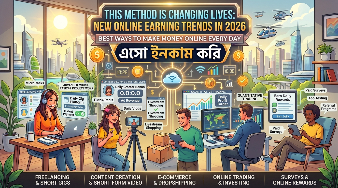 This Method Is Changing Lives: New Online Earning Trends in 2026
