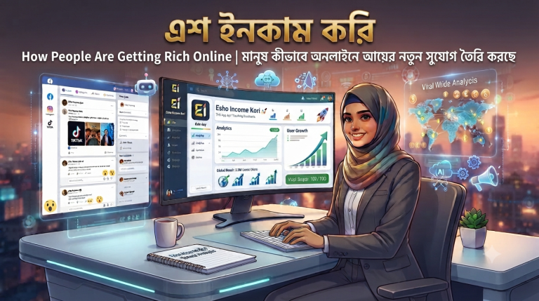 How People Are Getting Rich Online | মানুষ কীভাবে অনলাইনে আয়ের নতুন সুযোগ তৈরি করছে