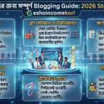 How to Start a Blog in 2026 Step by Step: Beginnerদের জন্য সম্পূর্ণ Blogging Guide