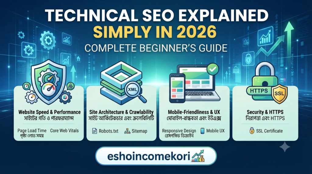 Technical SEO Explained Simply in 2026: Complete Beginner’s Guide
