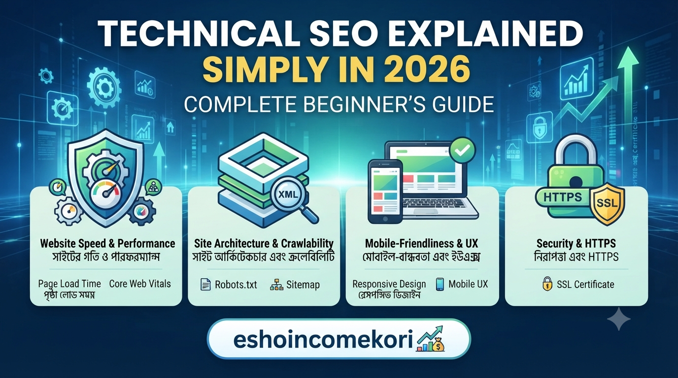 Technical SEO Explained Simply in 2026: Complete Beginner’s Guide