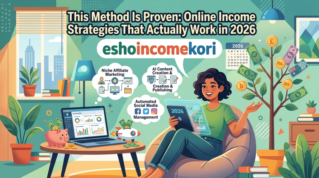 This Method Is Proven: Online Income Strategies That Actually Work in 2026