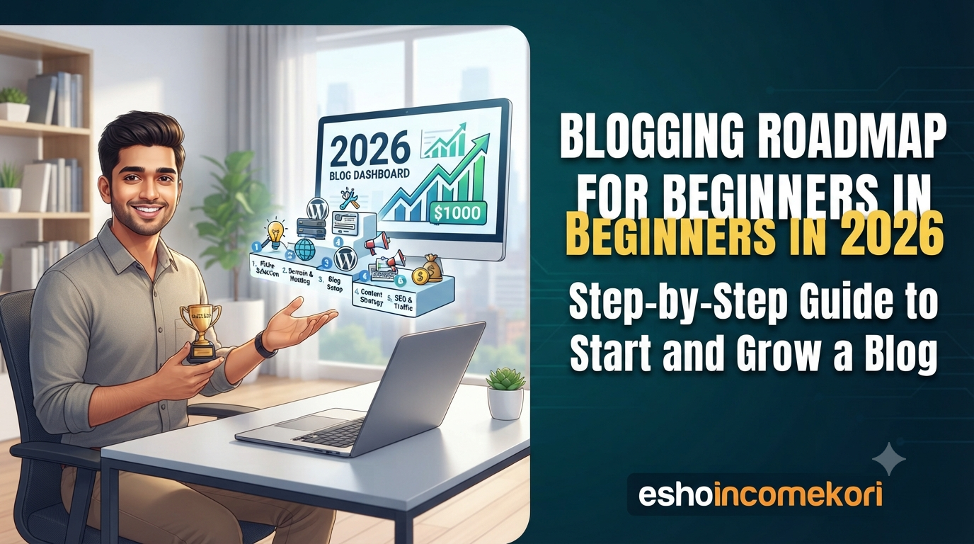 Blogging Roadmap for Beginners in 2026: Step-by-Step Guide to Start and Grow a Blog