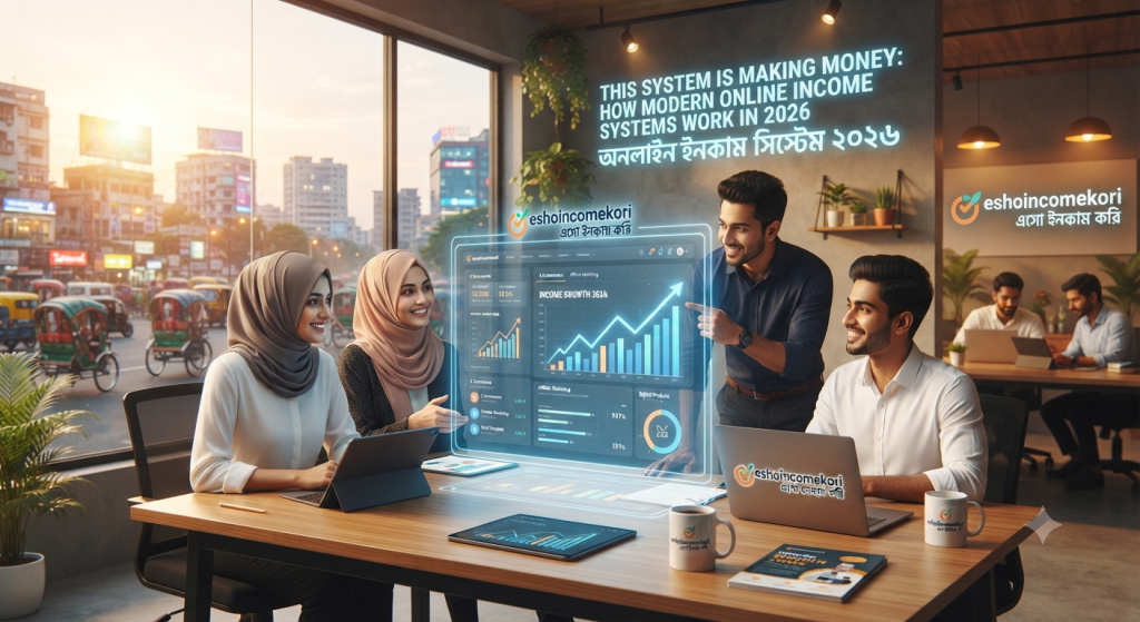 This System Is Making Money: How Modern Online Income Systems Work in 2026 | অনলাইন ইনকাম সিস্টেম ২০২৬