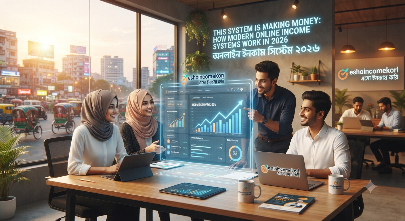 This System Is Making Money: How Modern Online Income Systems Work in 2026 | অনলাইন ইনকাম সিস্টেম ২০২৬