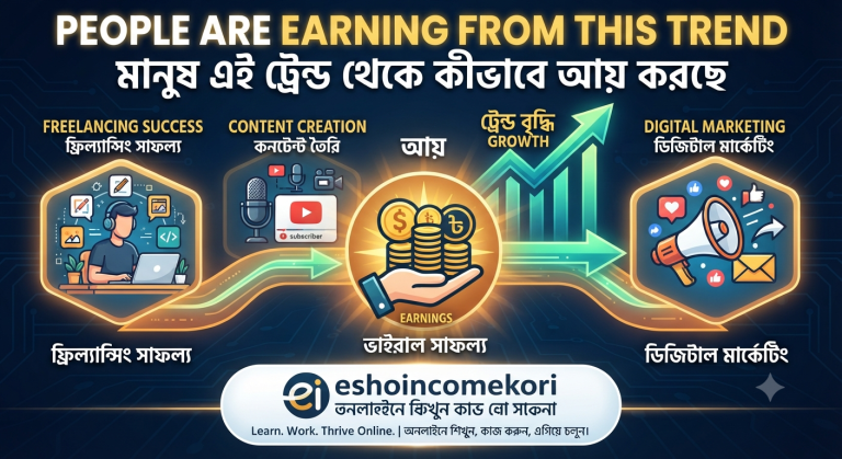 People Are Earning From This Trend | মানুষ এই ট্রেন্ড থেকে কীভাবে আয় করছে