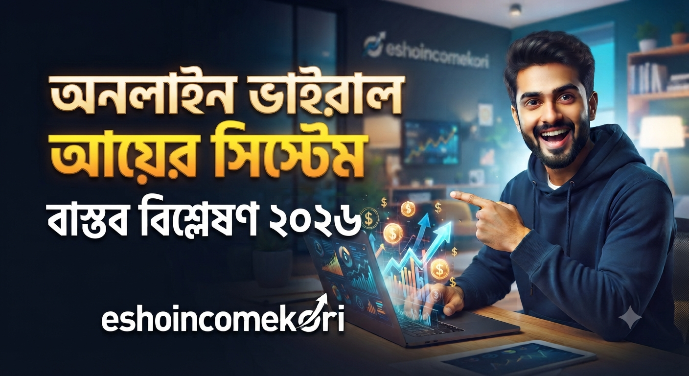 Viral online earning system 2026 অনলাইন ভাইরাল আয়ের সিস্টেম ও বাস্তব বিশ্লেষণ