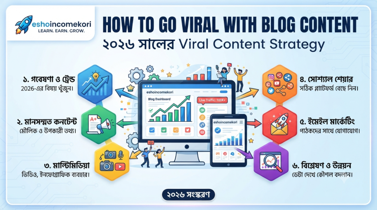 How to Go Viral With Blog Content: ২০২৬ সালের Viral Content Strategy