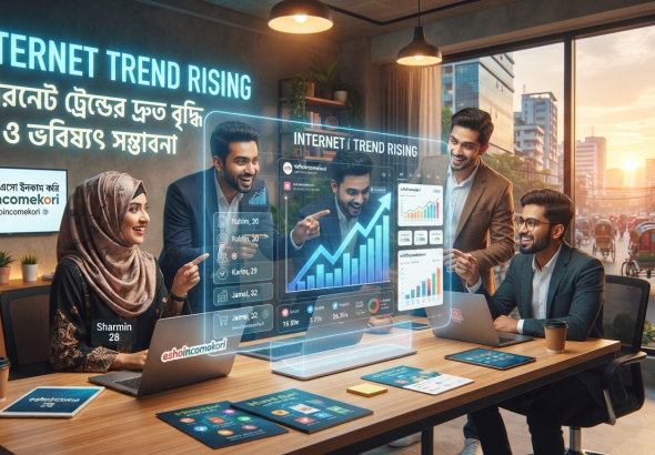 Internet Trend Rising | ইন্টারনেট ট্রেন্ডের দ্রুত বৃদ্ধি ও ভবিষ্যৎ সম্ভাবনা