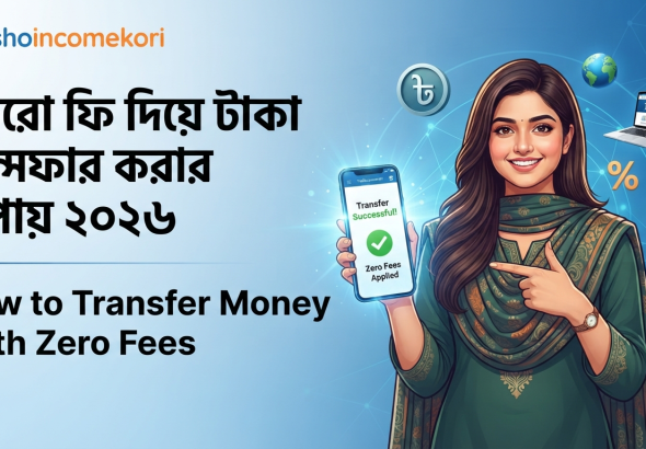 জিরো ফি দিয়ে টাকা ট্রান্সফার করার উপায় ২০২৬ | How to Transfer Money With Zero Fees
