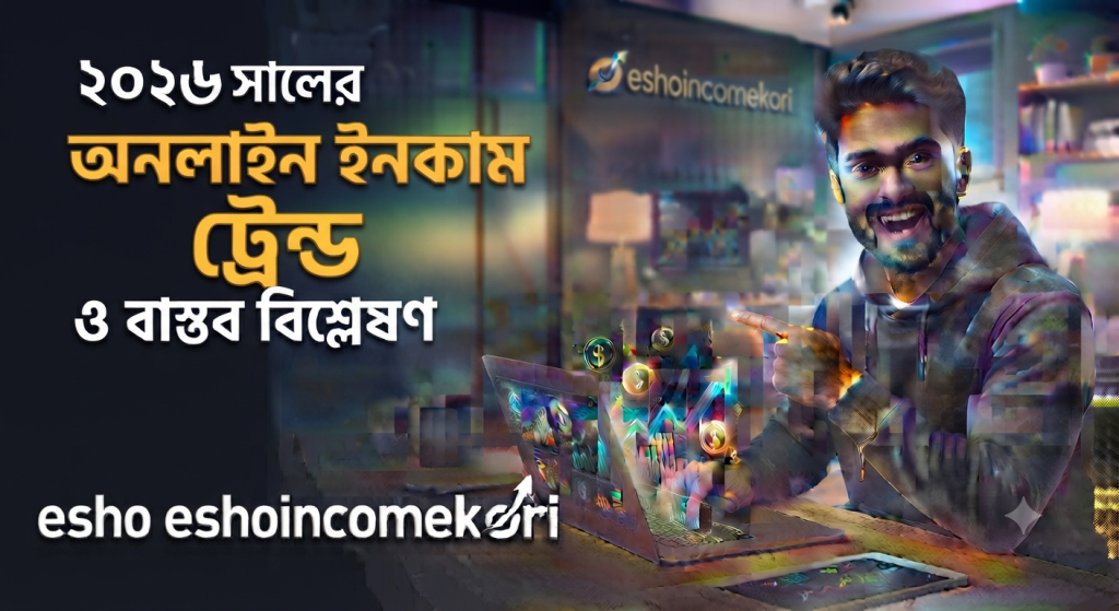 Trending earning method 2026 ২০২৬ সালের অনলাইন ইনকাম ট্রেন্ড ও বাস্তব বিশ্লেষণ