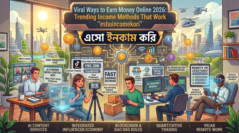 Viral Ways to Earn Money Online 2026: Trending Income Methods That Work