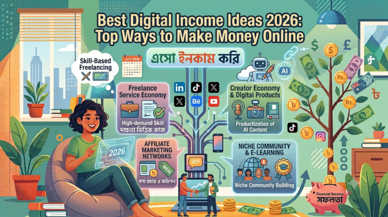 Best Digital Income Ideas 2026: Top Ways to Make Money Online
