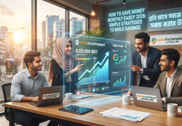 How to Save Money Monthly Easily 2026: Simple Strategies to Build Savings | প্রতি মাসে সহজে টাকা সঞ্চয় করার উপায়