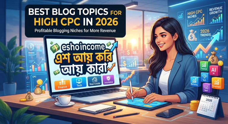 Best Blog Topics for High CPC in 2026: Profitable Blogging Niches for More Revenue