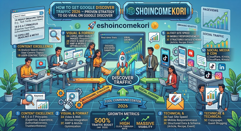 How to Get Google Discover Traffic 2026 – Proven Strategy to Go Viral on Google Discover