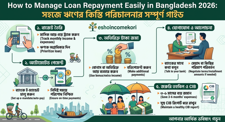 How to Manage Loan Repayment Easily in Bangladesh 2026: সহজে ঋণের কিস্তি পরিচালনার সম্পূর্ণ গাইড