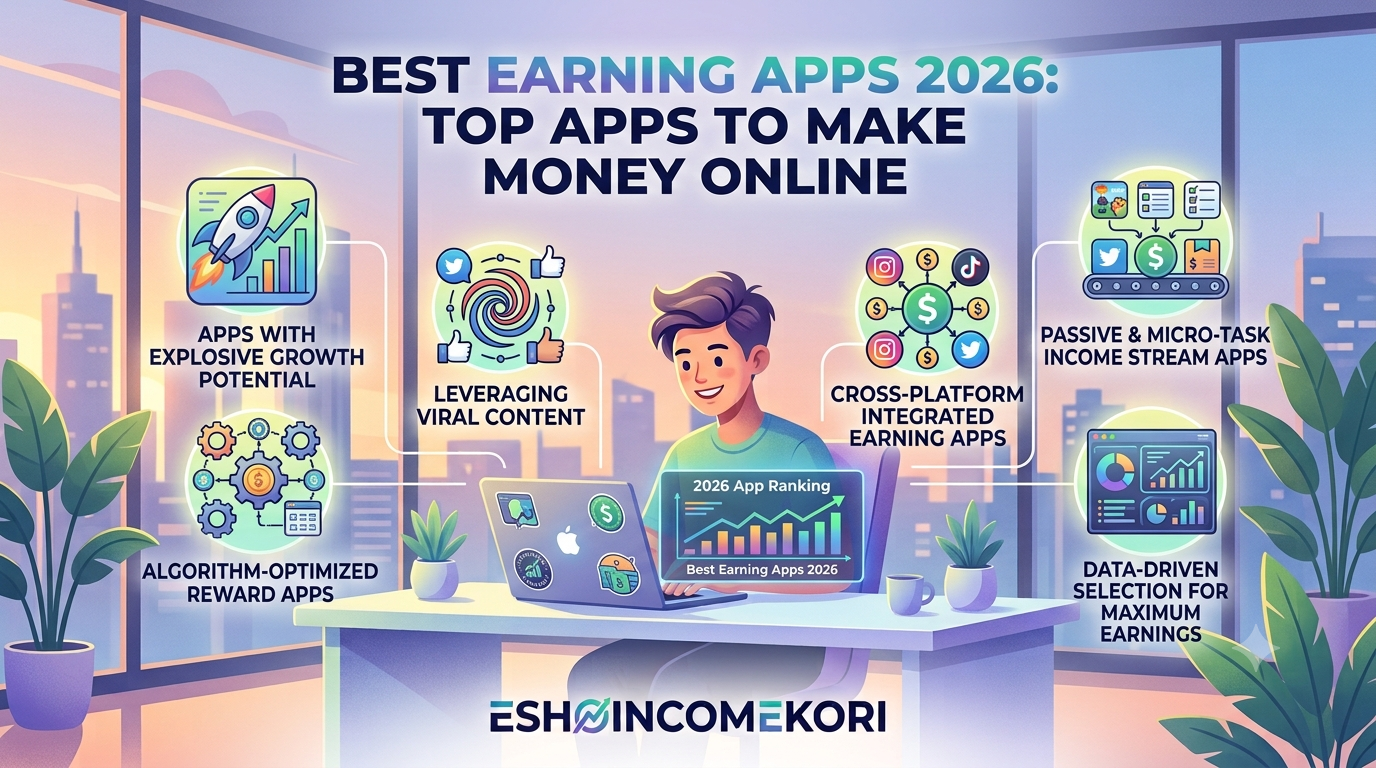 Best Earning Apps 2026: Top Apps to Make Money Online