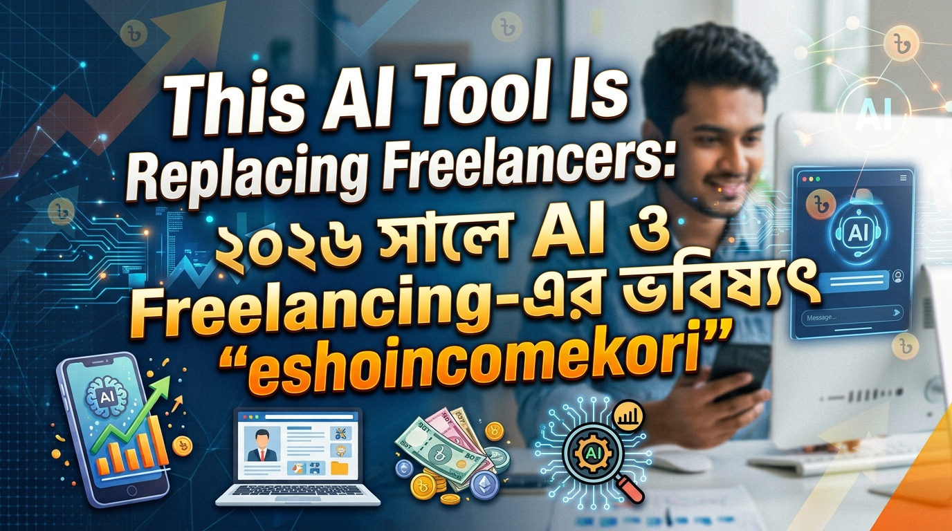 This AI Tool Is Replacing Freelancers: ২০২৬ সালে AI ও Freelancing-এর ভবিষ্যৎ