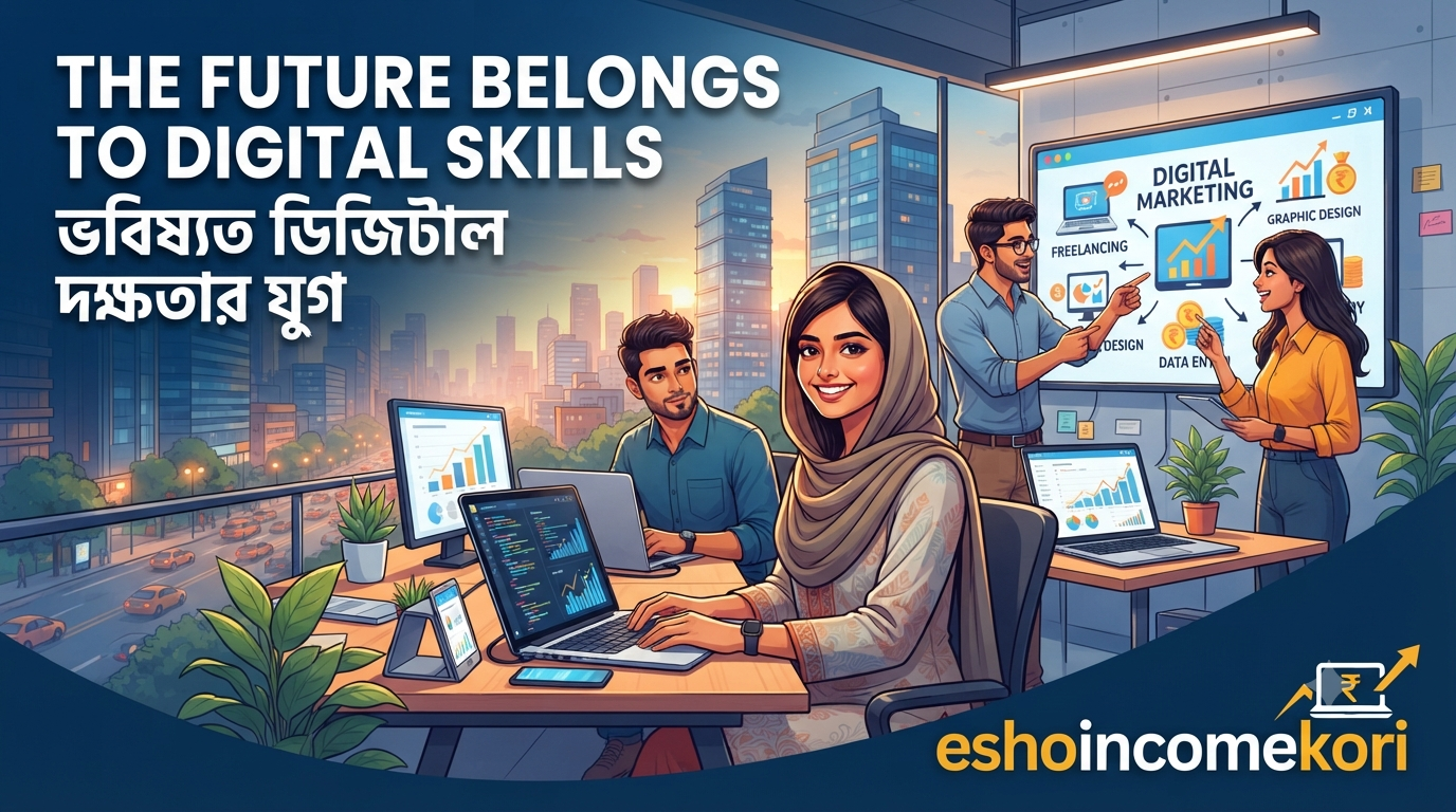 The Future Belongs To Digital Skills | ভবিষ্যৎ ডিজিটাল দক্ষতার যুগ
