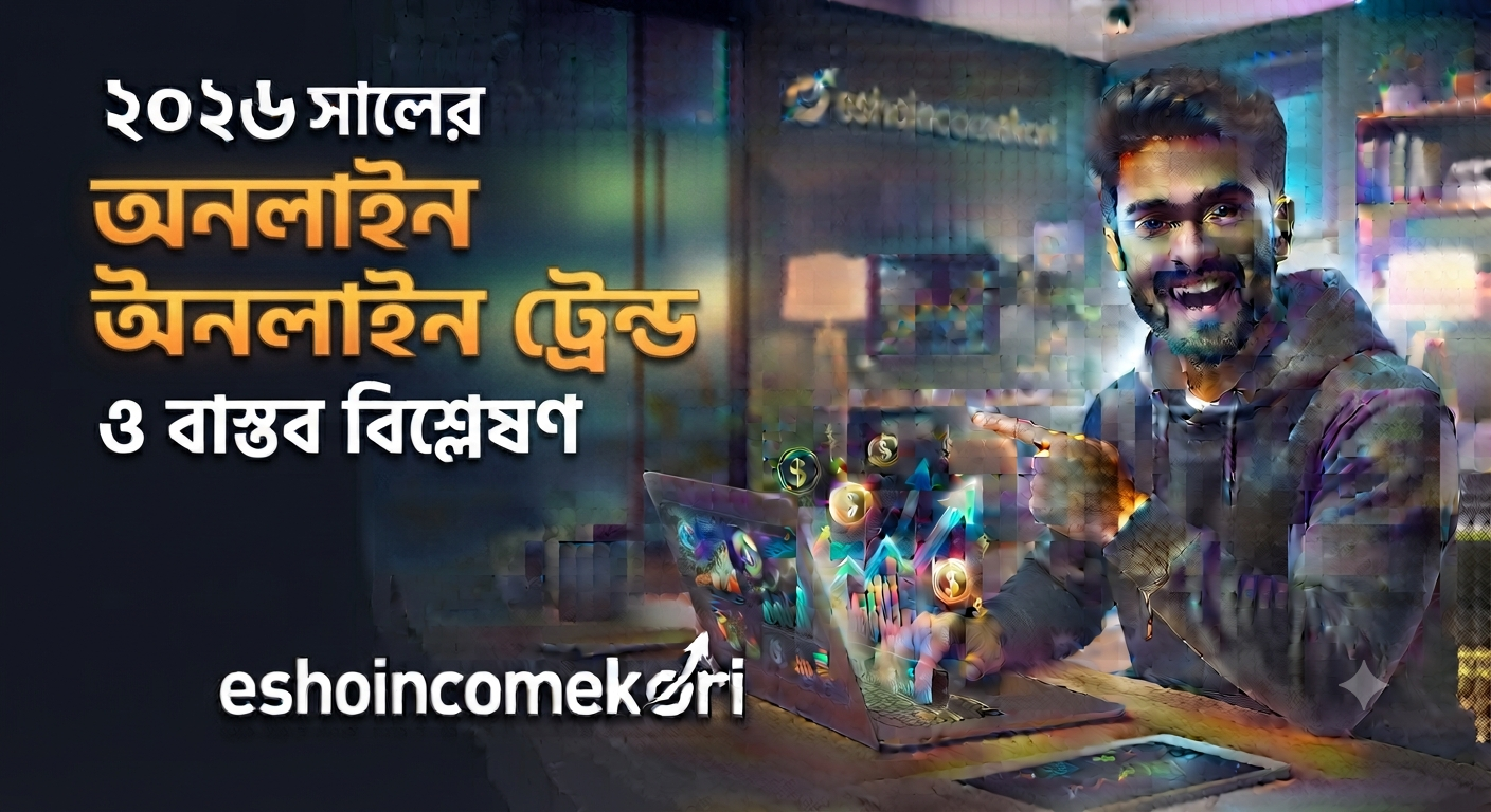 Viral online job explained ২০২৬ সালের অনলাইন ইনকাম ট্রেন্ড ও বাস্তব বিশ্লেষণ